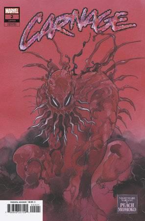 Carnage #2  Peach Momoko Nightmare Var (Peach Momoko Nightmare Var) Marvel Prh Comic Book 2023