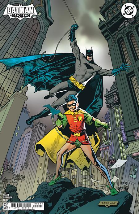 Batman And Robin Year One #2 (of 12) Cvr B Kevin Nowlan Card Stock Var DC Comics Comic Book