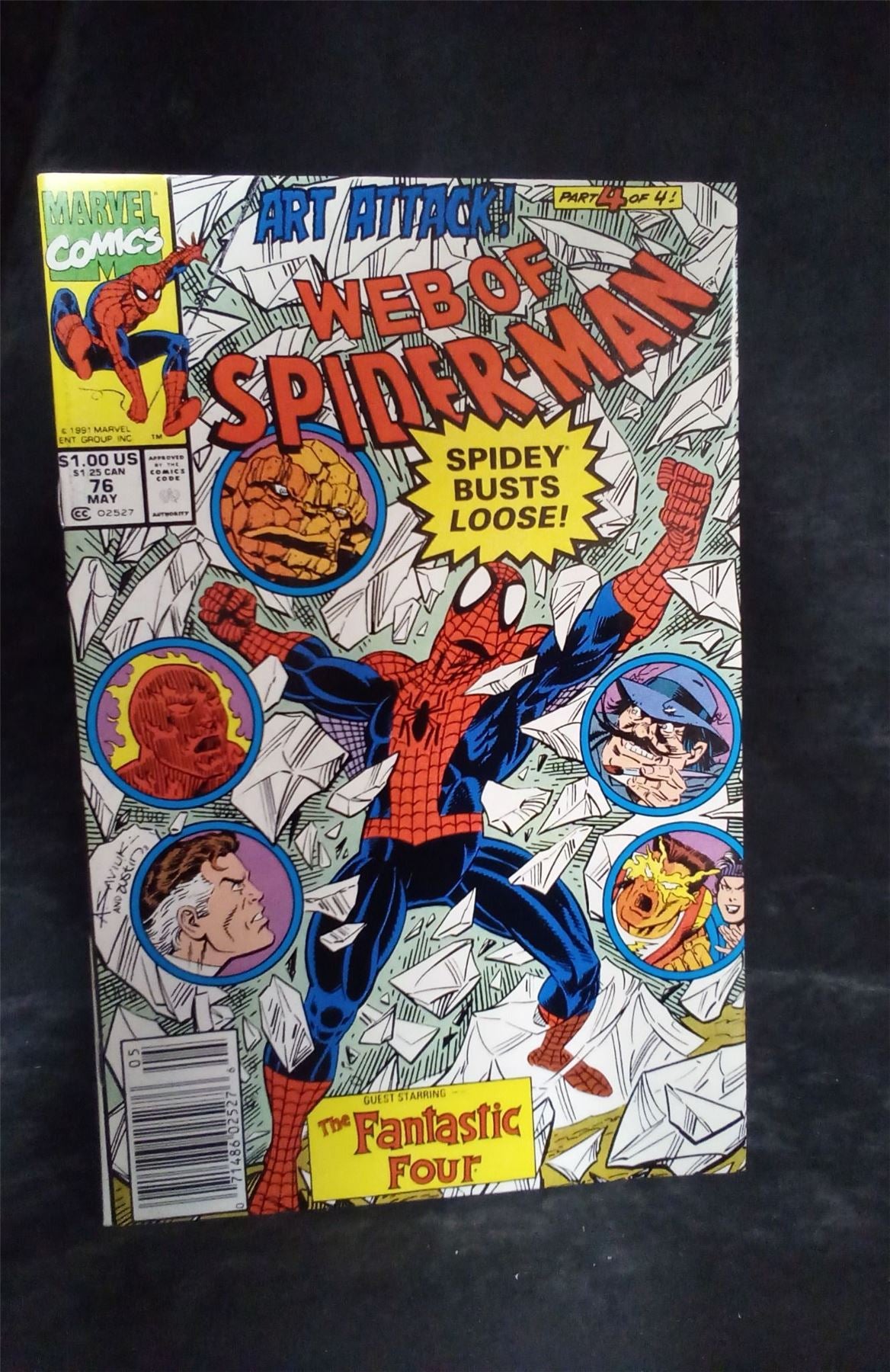 Web of Spider-Man #76 1991 Marvel Comics Comic Book