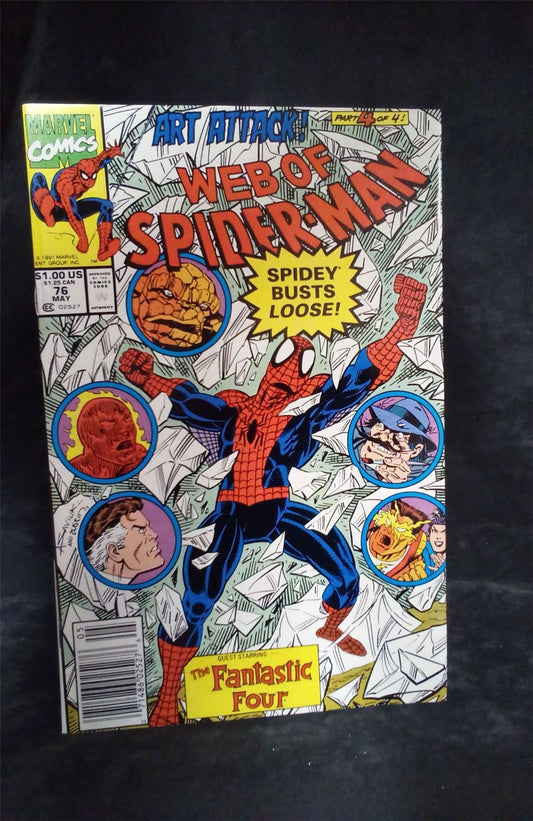 Web of Spider-Man #76 1991 Marvel Comics Comic Book