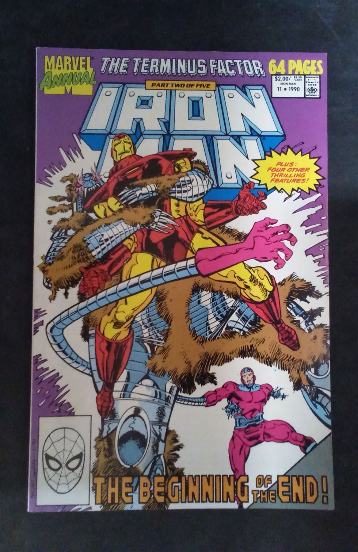 Iron Man Annual #11 1990 marvel Comic Book