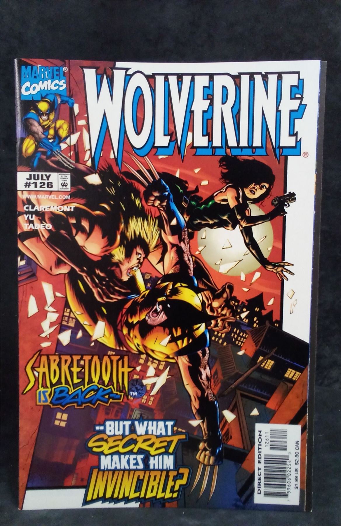 Wolverine #126 1998 Marvel Comics Comic Book