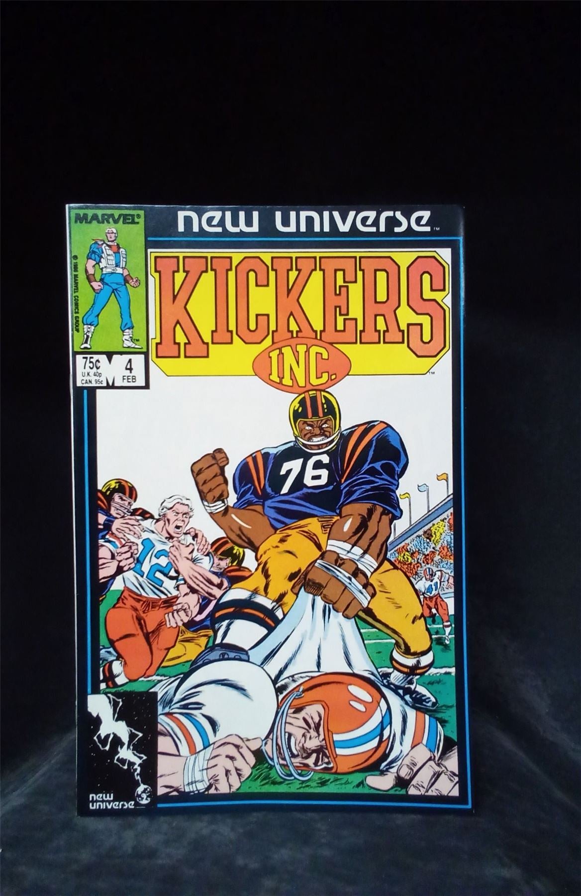 Kickers, Inc. #4 1987 Marvel Comics Comic Book