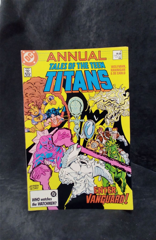 Tales of the Teen Titans Annual #4 1986 DC Comics Comic Book