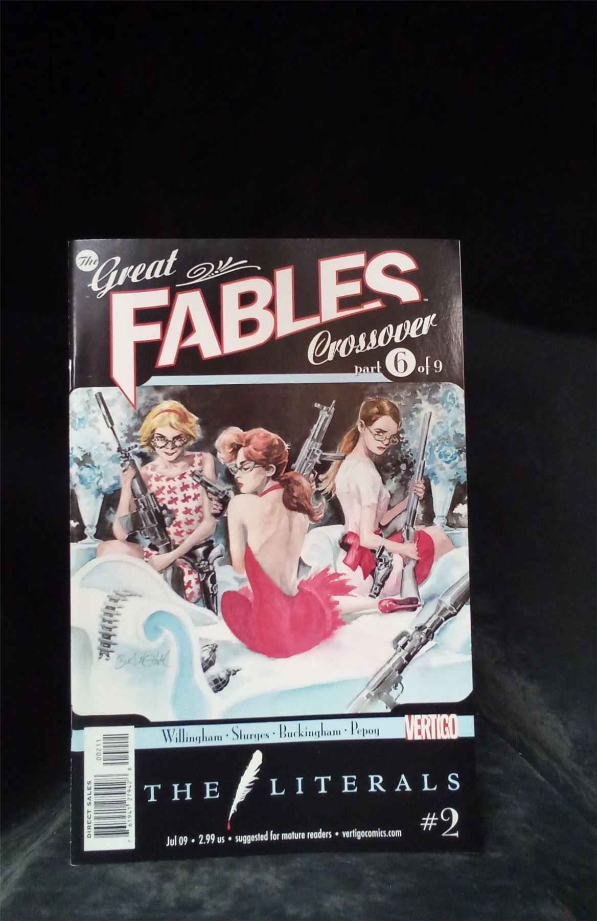 The Literals #2 2009 Vertigo Comic Book