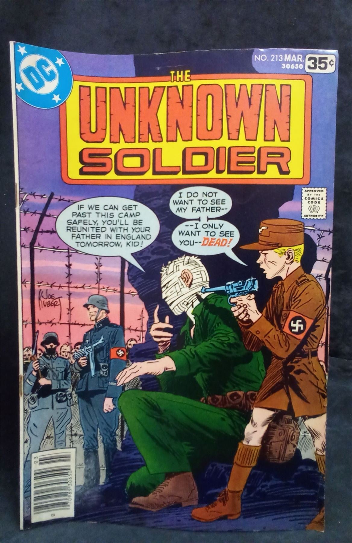 Unknown Soldier #213 1978 DC Comics Comic Book