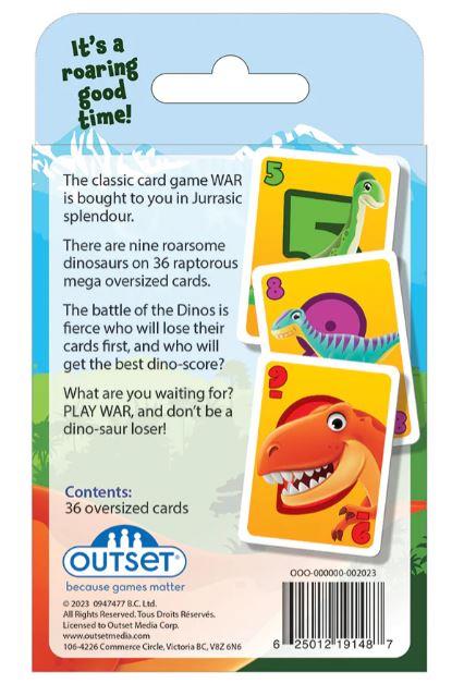 Dinosaur War By Outset Media Board Game