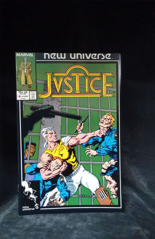 Justice #8 1987 Marvel Comics Comic Book