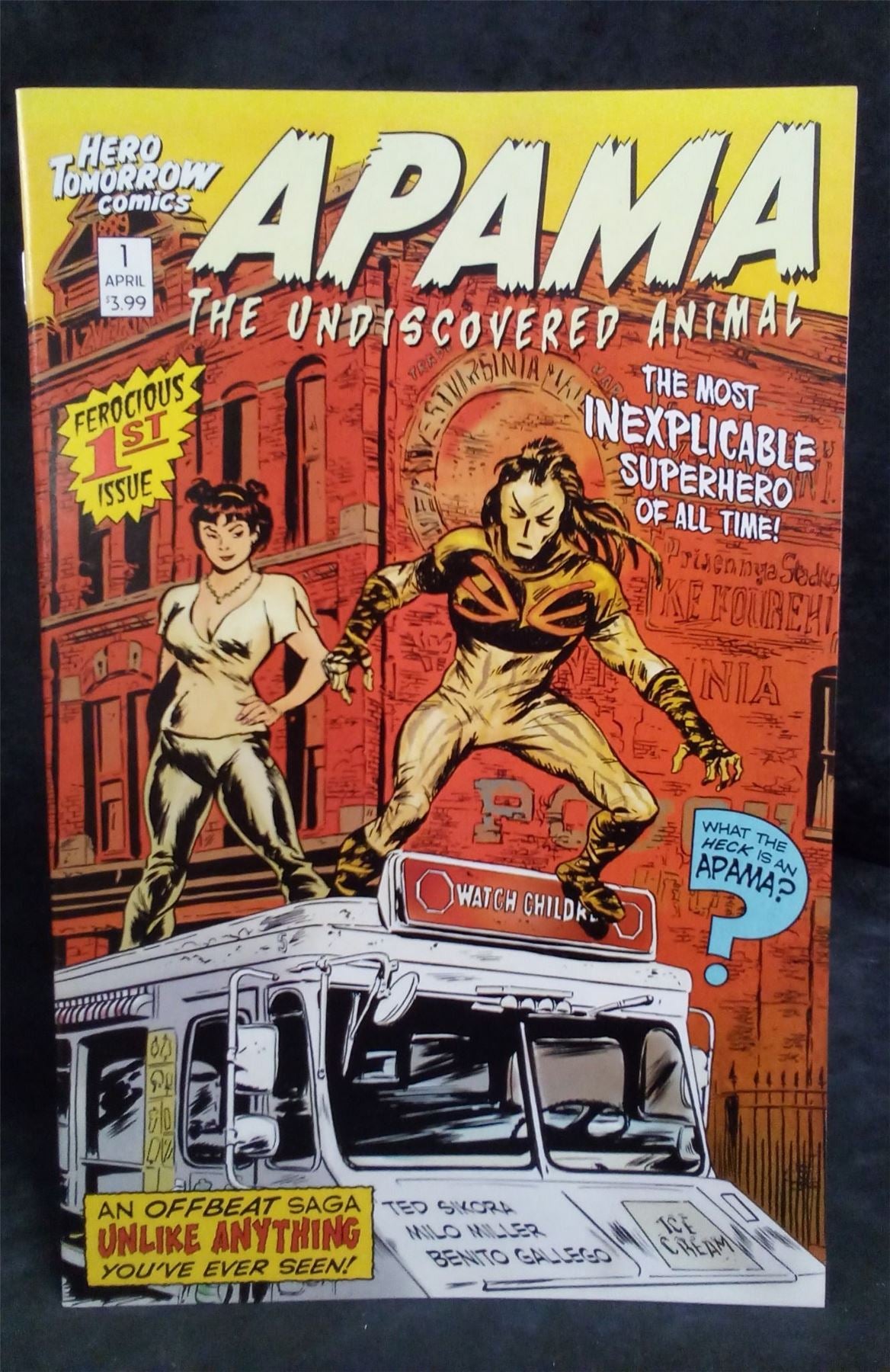 Apama: The Undiscovered Animal #1 2010  Comic Book