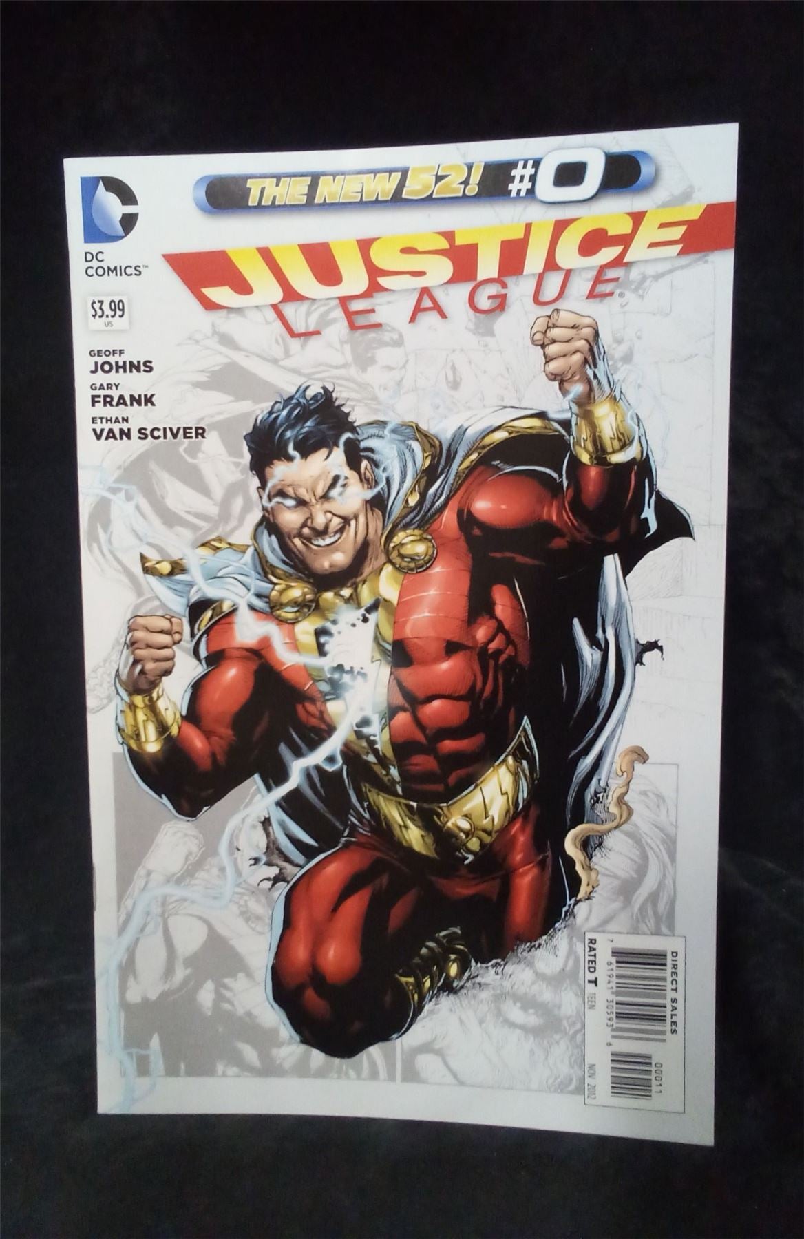 Justice League #0 2012 DC Comics Comic Book