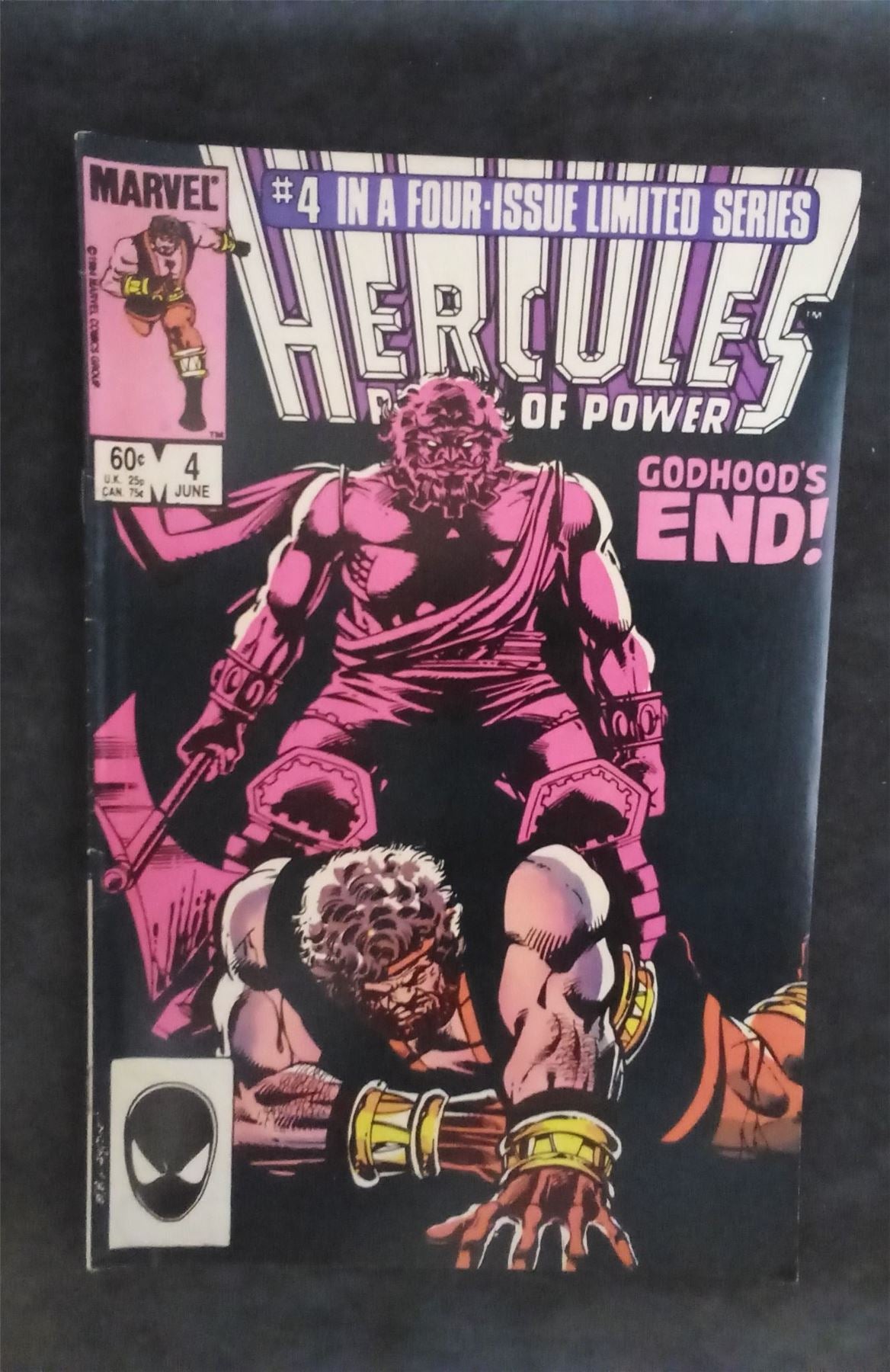 Hercules #4 1984 marvel Comic Book