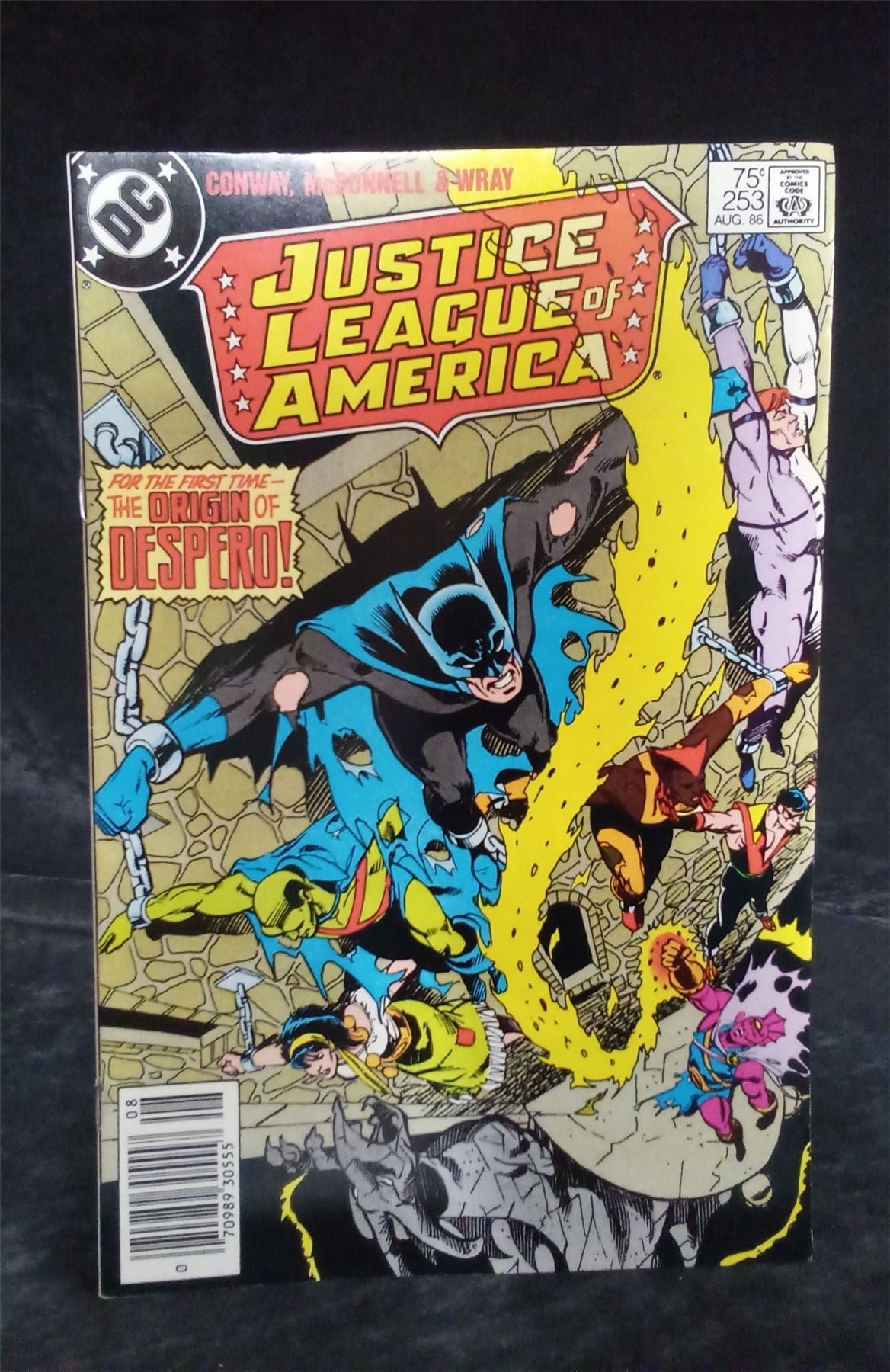 Justice League of America #253 1986 DC Comics Comic Book