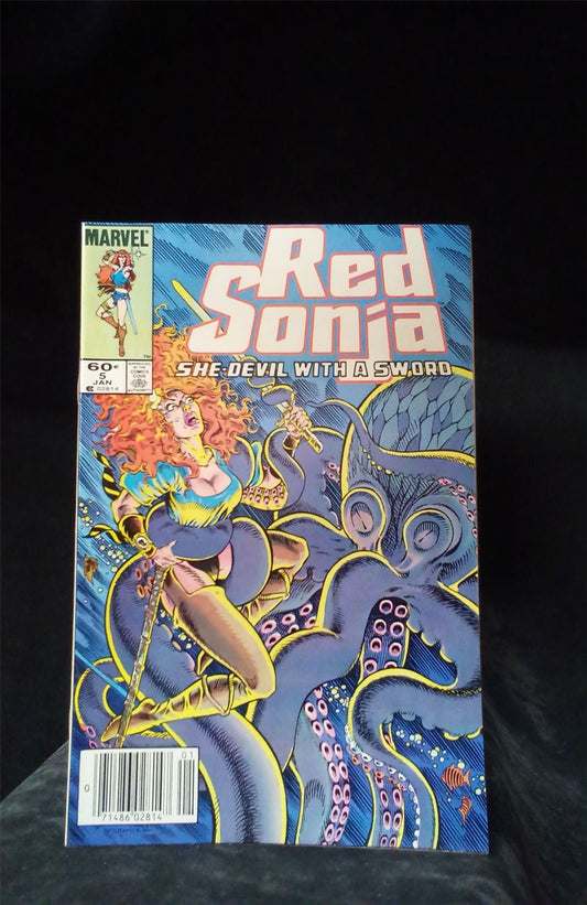 Red Sonja #5 1985 Marvel Comics Comic Book