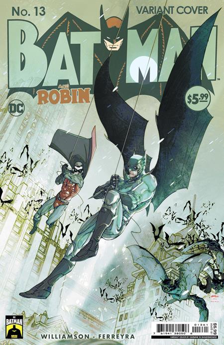 Batman And Robin #13 Cvr D Carmine Di Giandomenico Batman 85th Anniversary Card Stock Var DC Comics Comic Book