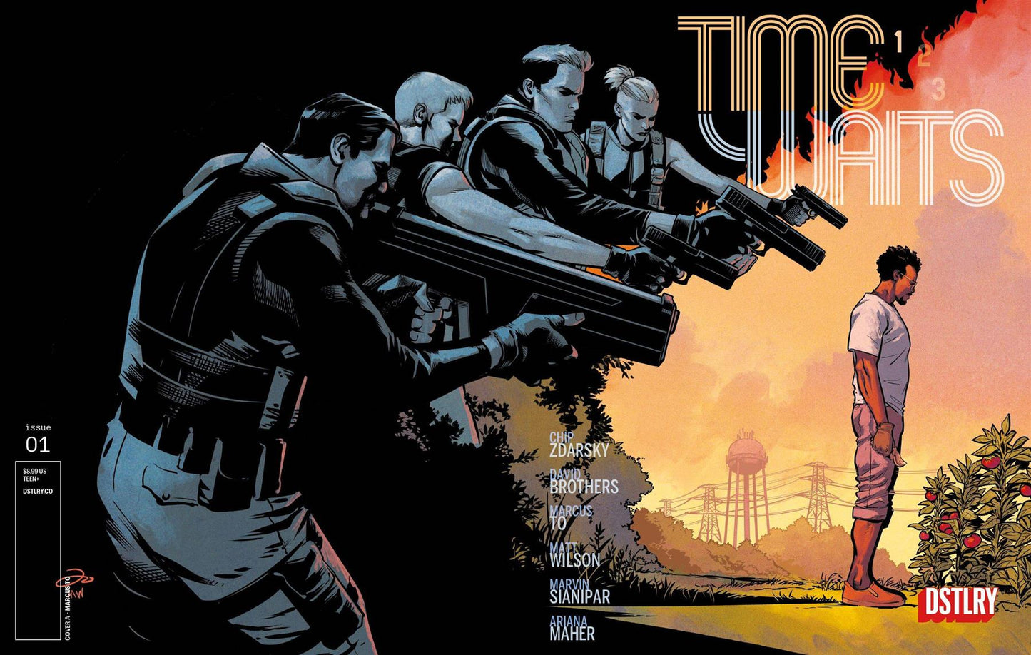 Time Waits #1 Cvr A To Dstlry Media Comic Book