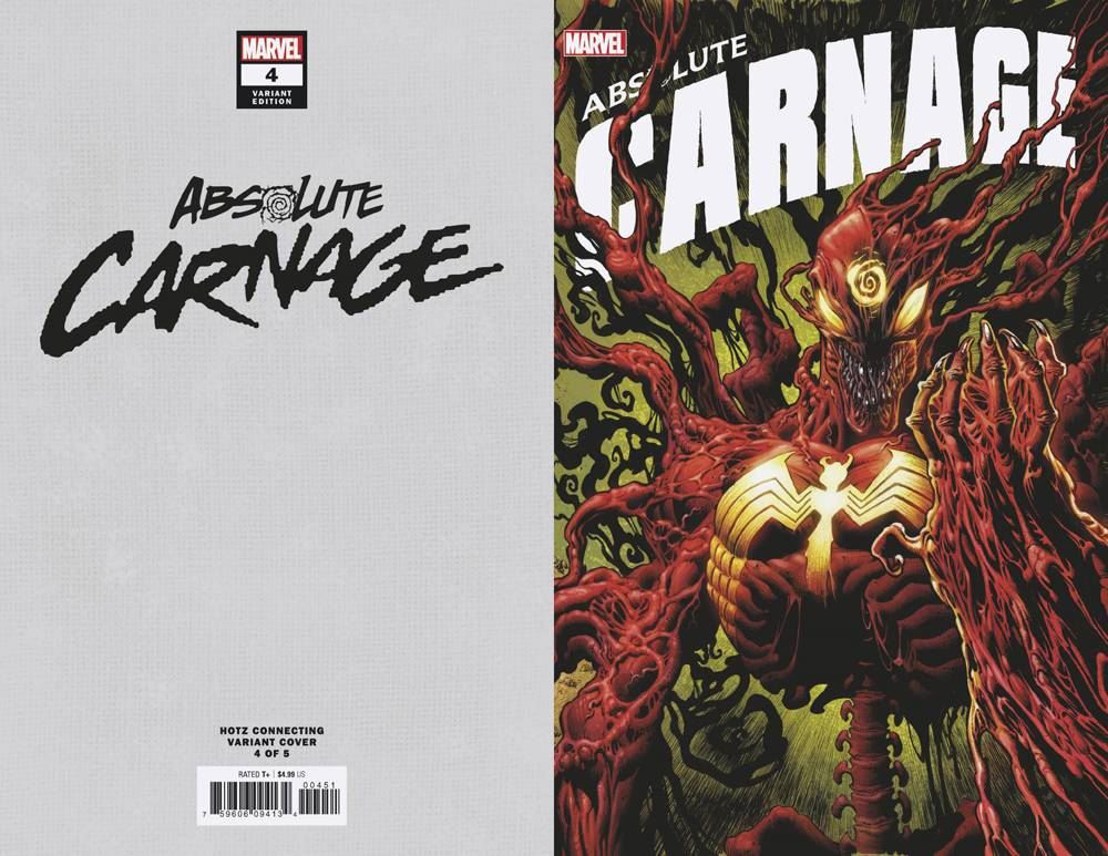 Absolute Carnage #4 (Hotz Connecting Var Ac) Marvel Comics Comic Book