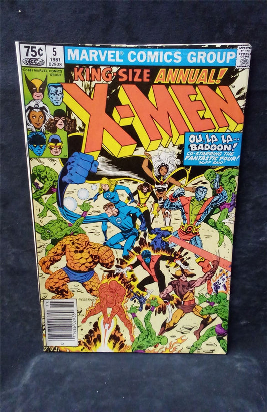 X-Men Annual #5 Direct Edition 1981 marvel Comic Book