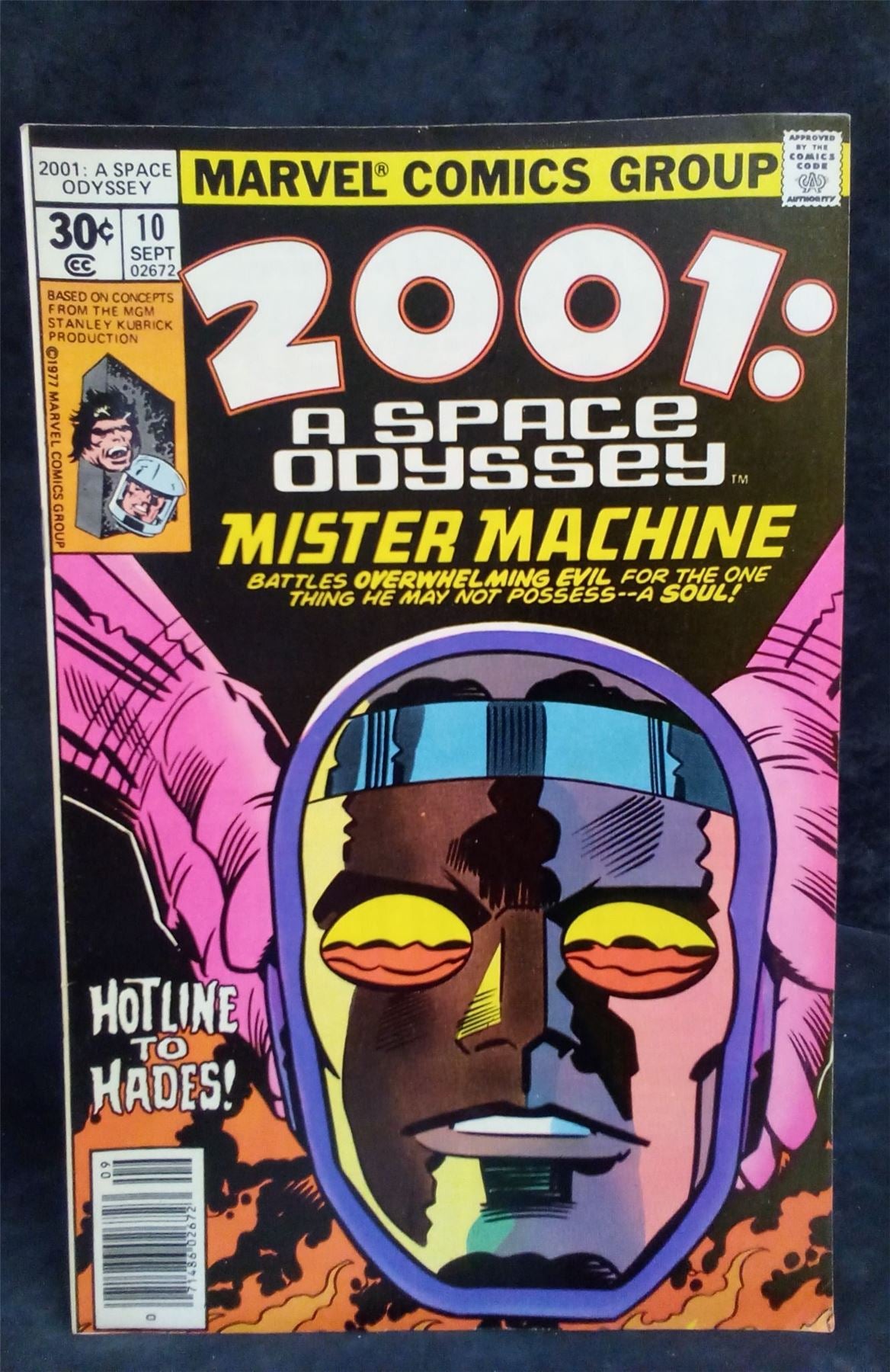 2001, A Space Odyssey #10 (1977 Marvel Comics Comic Book