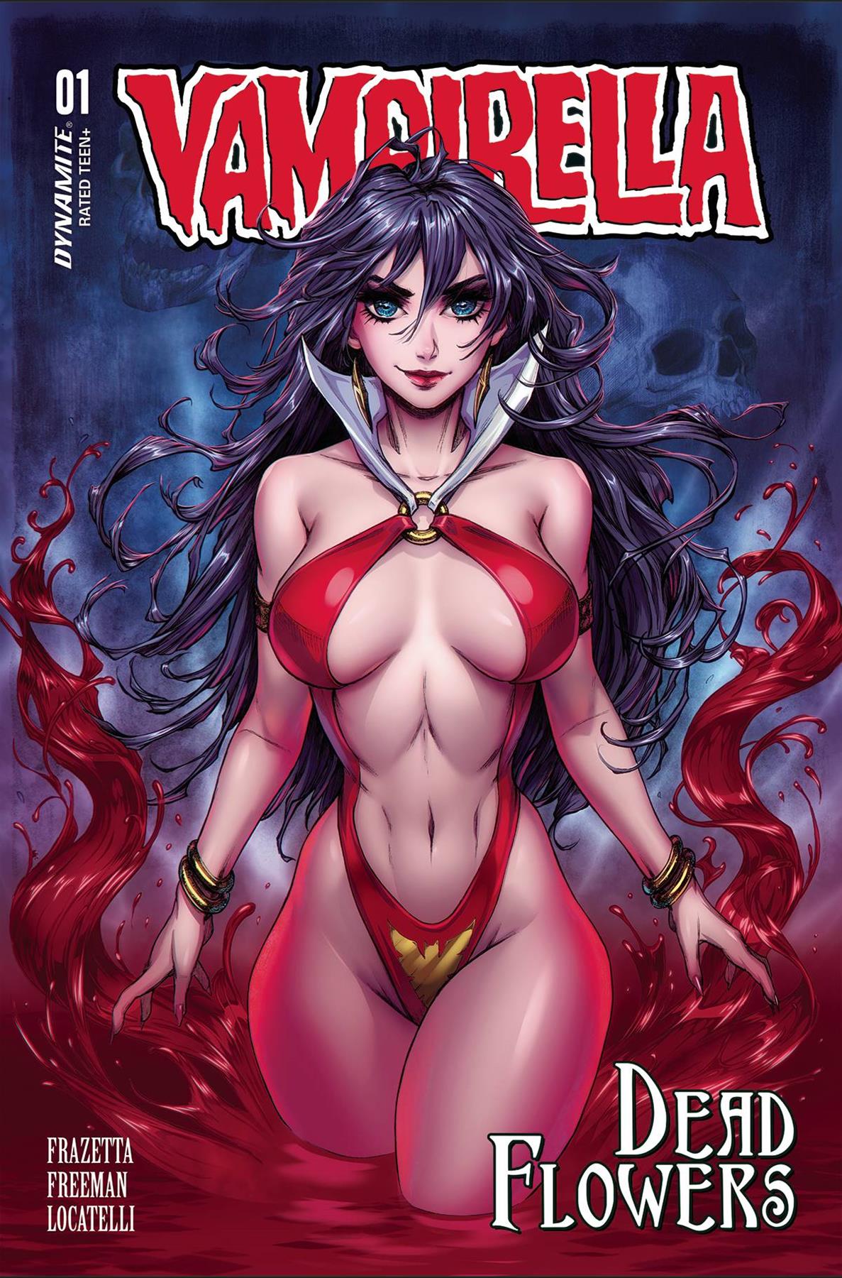 Vampirella Dead Flowers #1 (of 4) Cvr B Turner Dynamite Comic Book