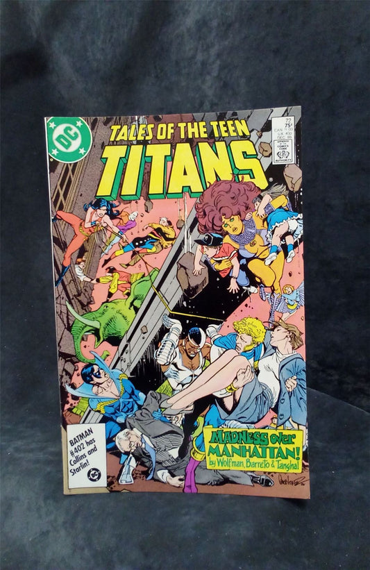 Tales of the Teen Titans #72 1986 DC Comics Comic Book