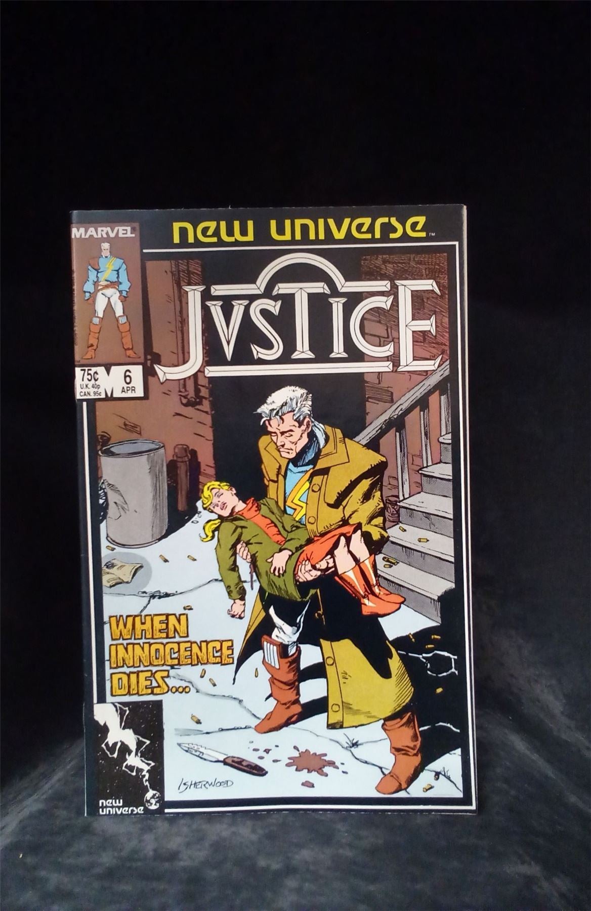 Justice #6 1987 Marvel Comics Comic Book