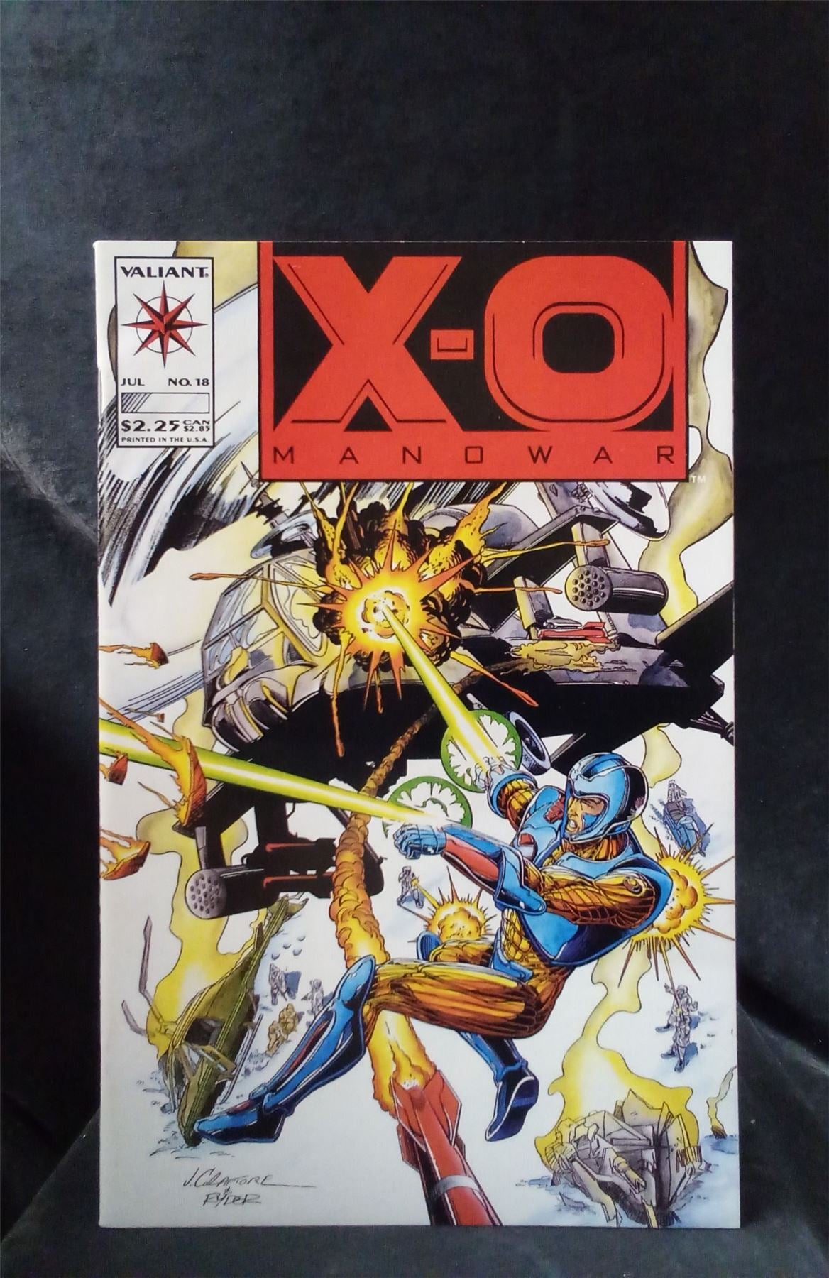 X-O Manowar #18 1993 valiant Comic Book