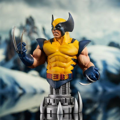 Diamond Select Toys Sdcc 2024 Marvel Comic Yellow Wolverine Bust