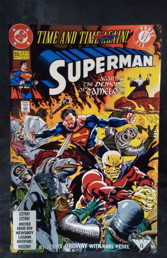 Superman #55 1991 DC Comics Comic Book