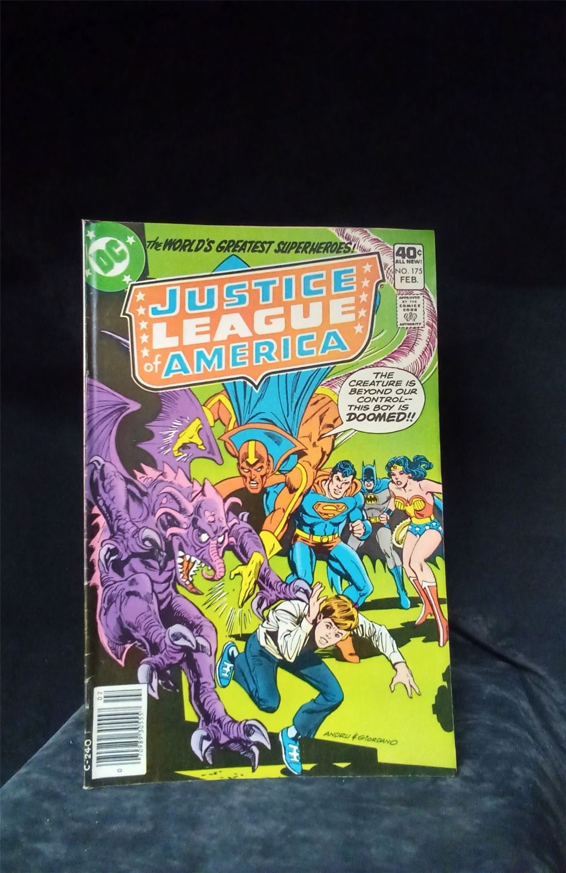 Justice League of America #175 1980 DC Comics Comic Book