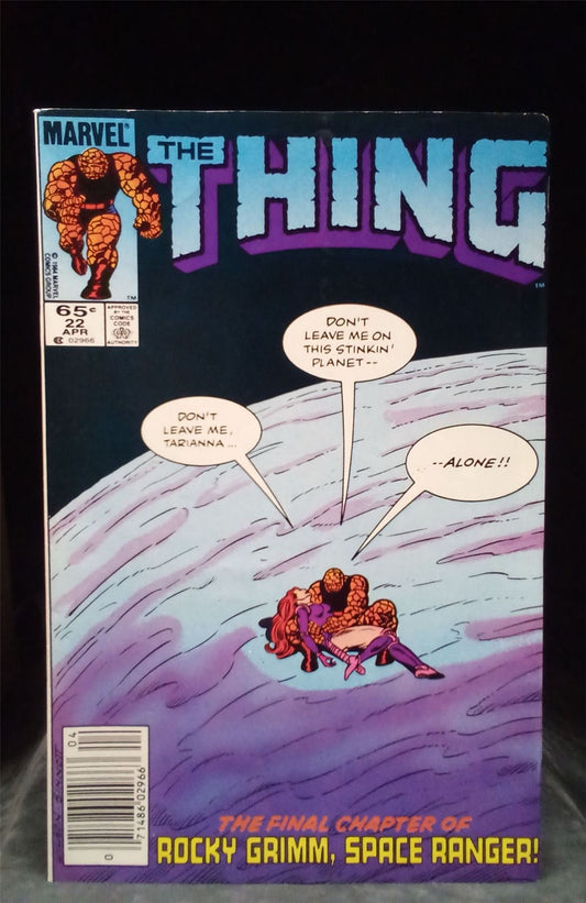 The Thing #22 1985 Marvel Comics Comic Book
