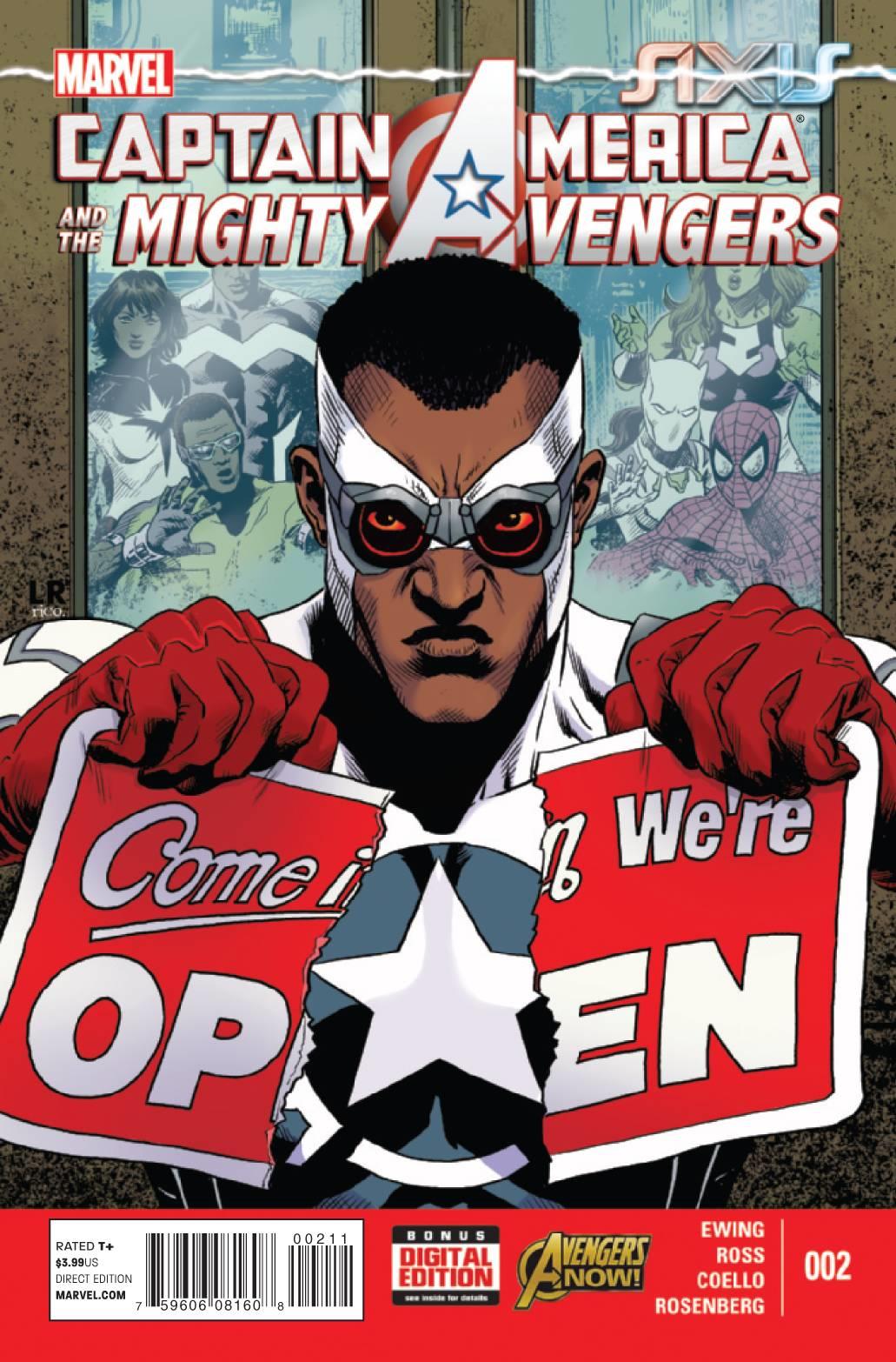 Captain America And Mighty Avengers #2 Marvel Comics Comic Book