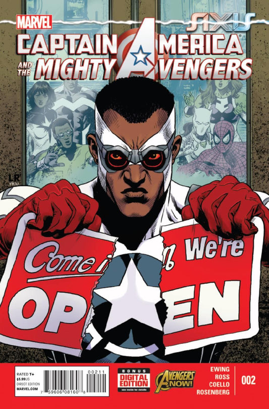 Captain America And Mighty Avengers #2 Marvel Comics Comic Book