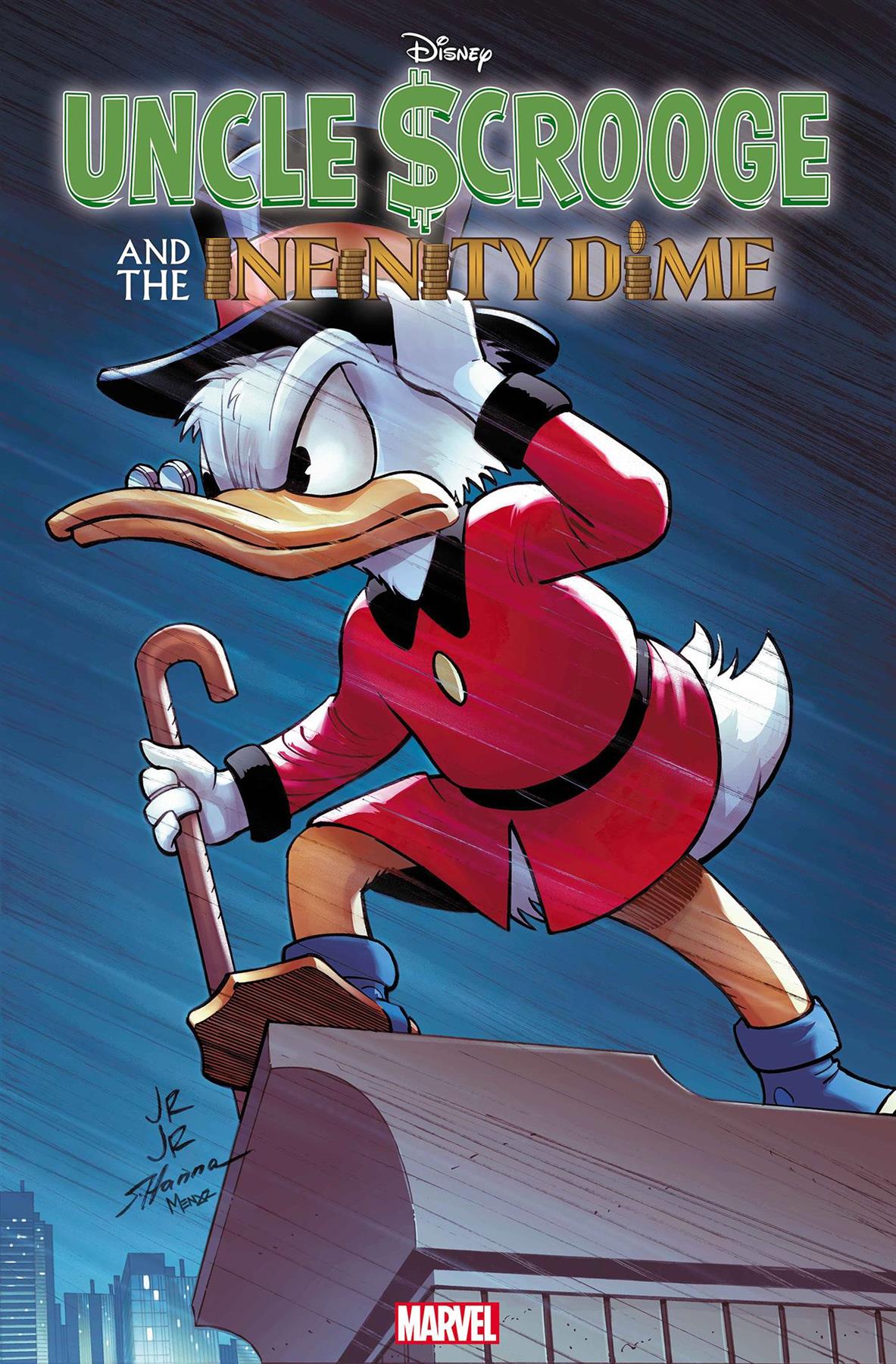 Uncle Scrooge Infinity Dime #1 John Romita Jr Var () Marvel Prh Comic Book 2024