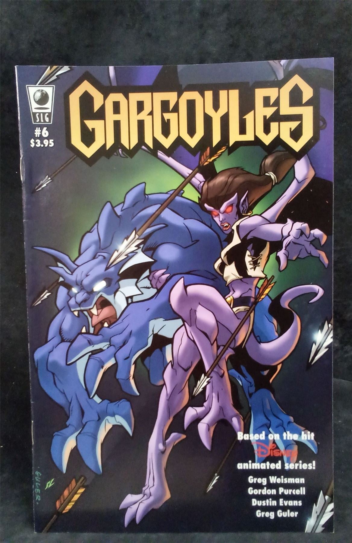 Gargoyles #6 2007 slg publishing Comic Book