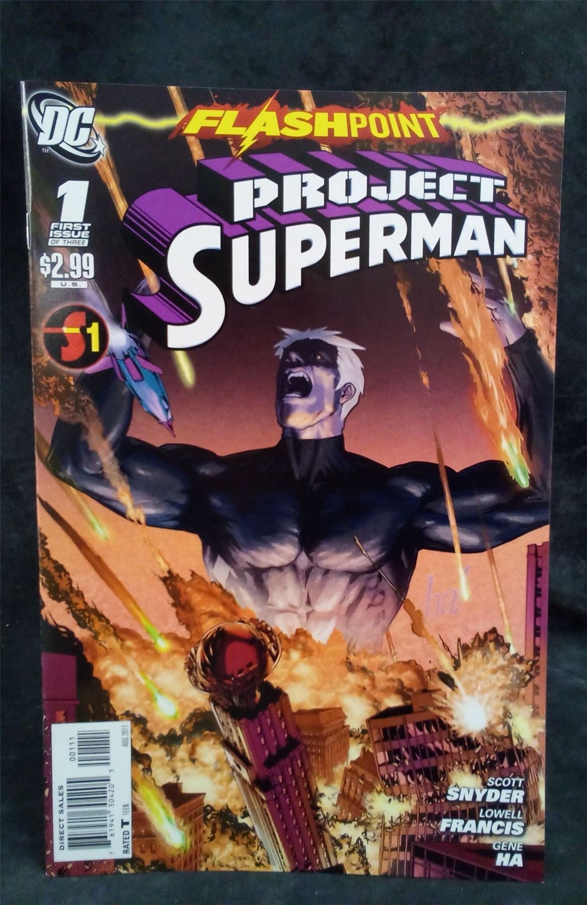 Flashpoint: Project Superman #1 2011 DC Comics Comic Book
