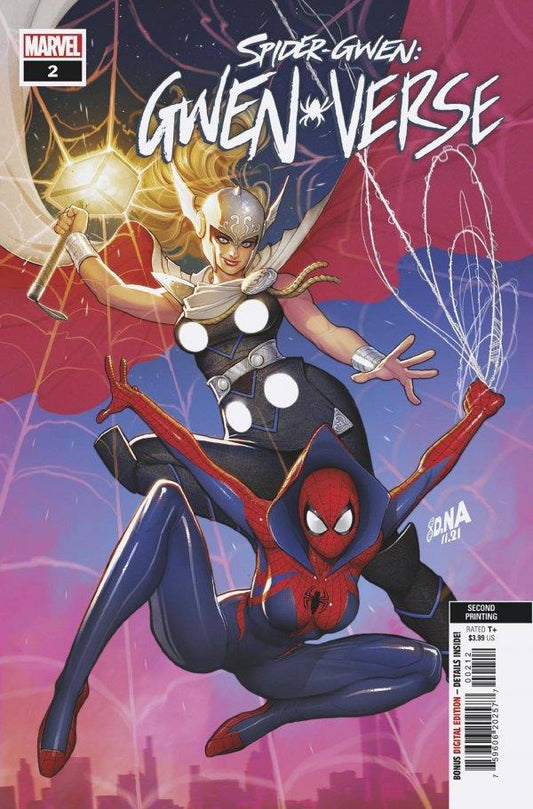Spider-gwen Gwenverse #2 (of 5) 2nd Ptg Nakayama Var Marvel Prh Comic Book