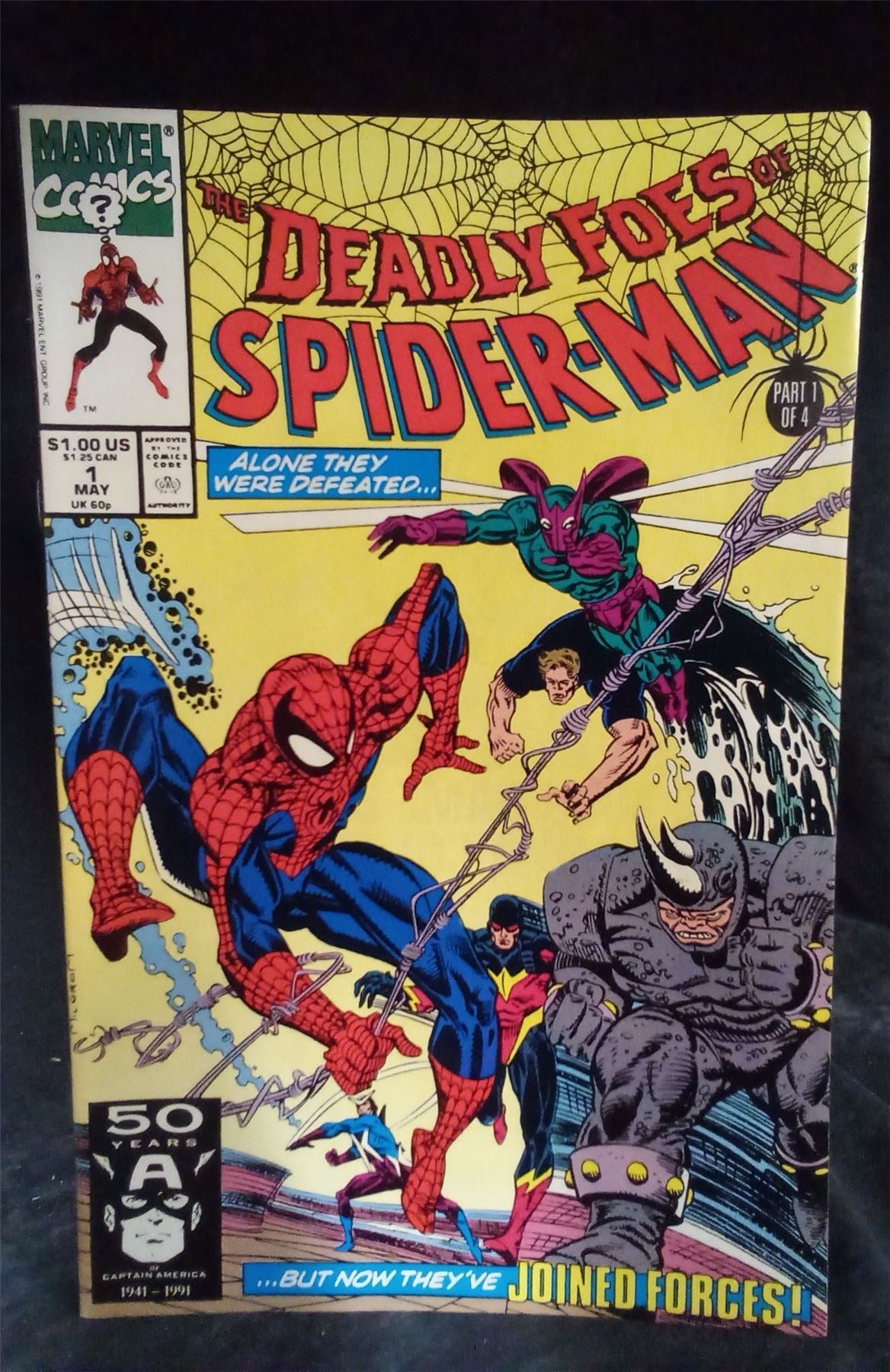 Deadly Foes of Spider-Man #1 1991 Marvel Comics Comic Book