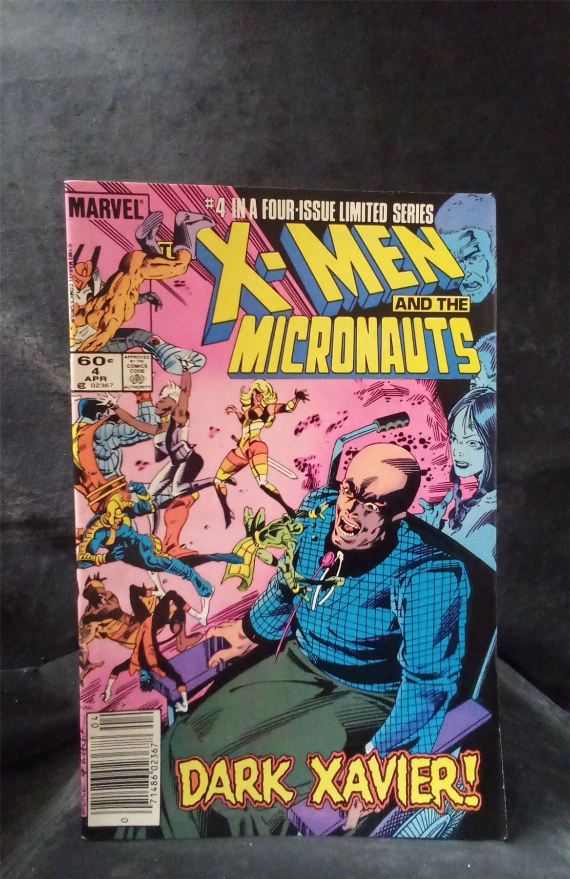 The X-Men and The Micronauts #4 1984 Marvel Comics Comic Book