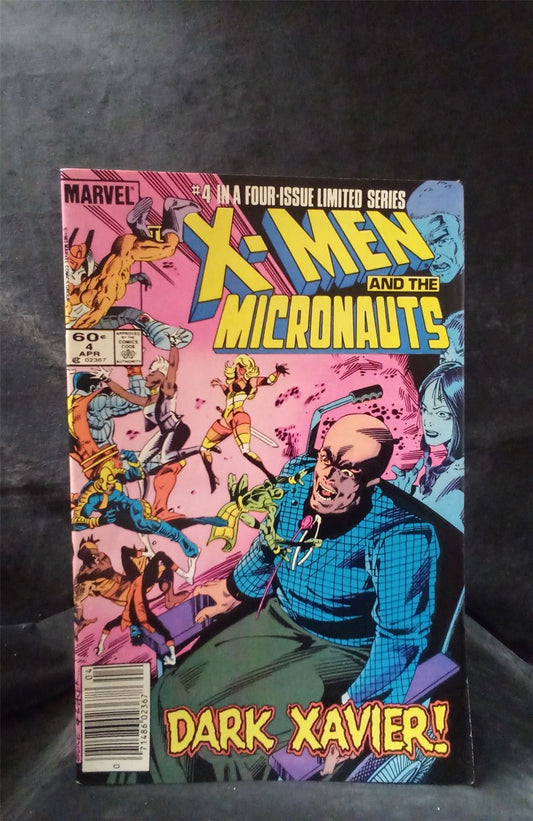 The X-Men and The Micronauts #4 1984 Marvel Comics Comic Book