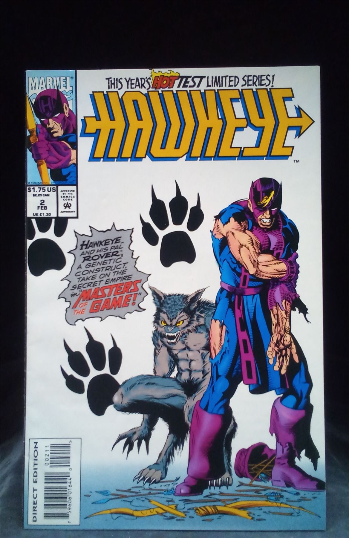 Hawkeye #2 1994 Marvel Comics Comic Book