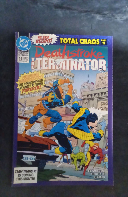 Deathstroke the Terminator #14 1992 dc-comics Comic Book dc-comics Comic Book