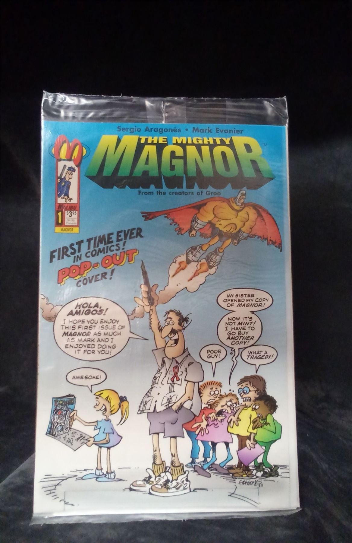 The Mighty Magnor #1 1993 malibu Comic Book