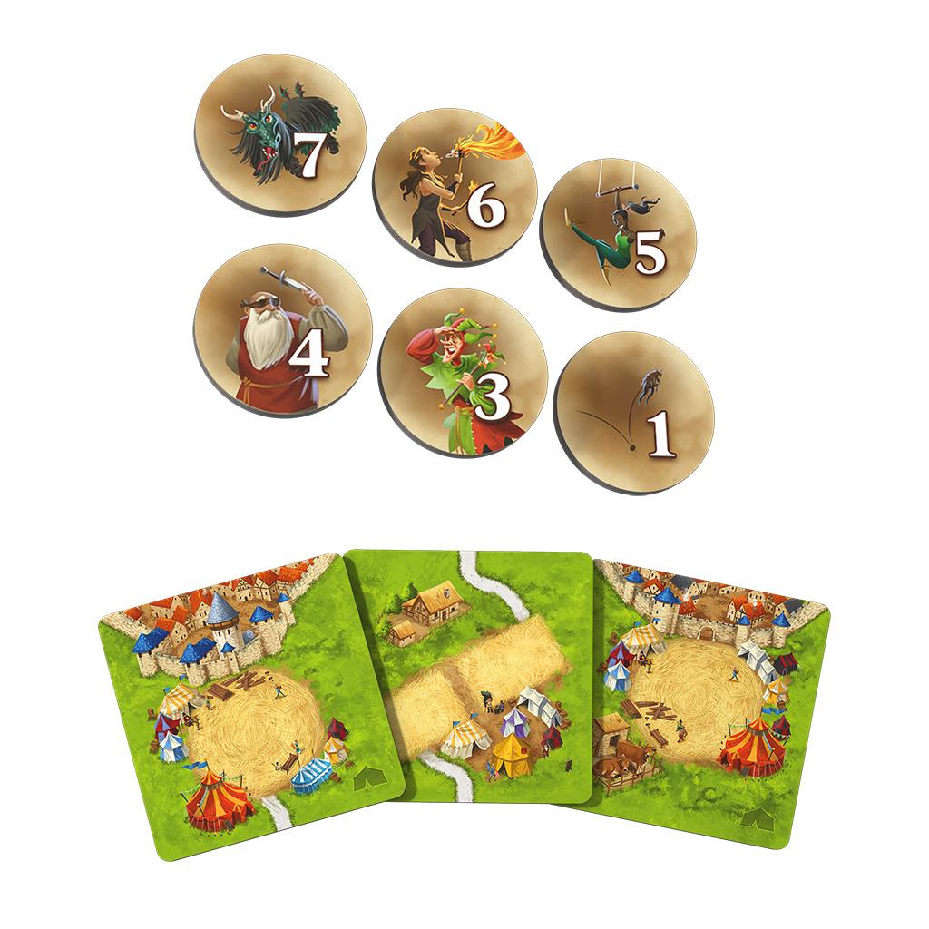 Carcassonne Exp10 (V3.1) : Circus & Artists Board Game by Z-Man Games