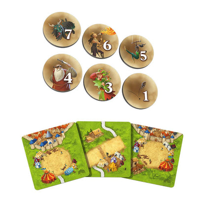 Carcassonne Exp10 (V3.1) : Circus & Artists Board Game by Z-Man Games
