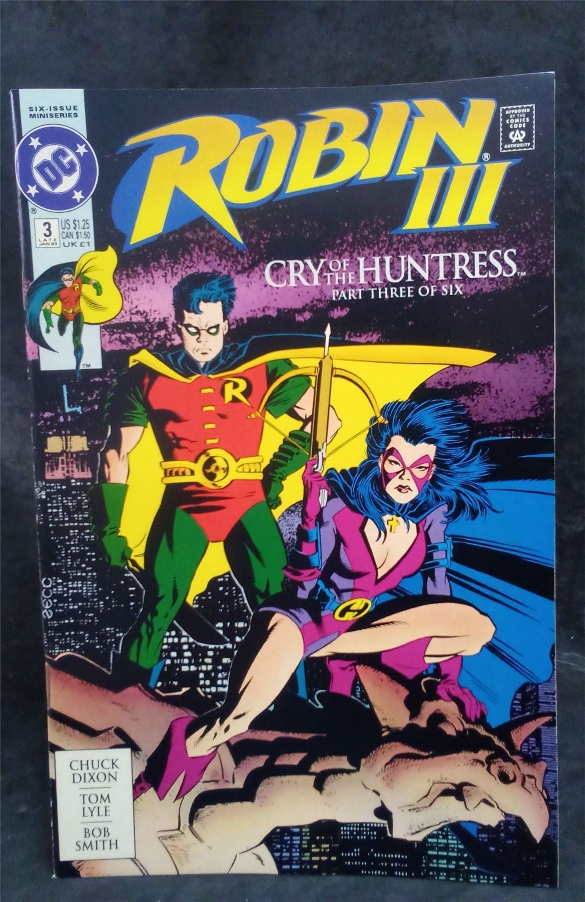 Robin III: Cry of the Huntress #3 1993 DC Comics Comic Book
