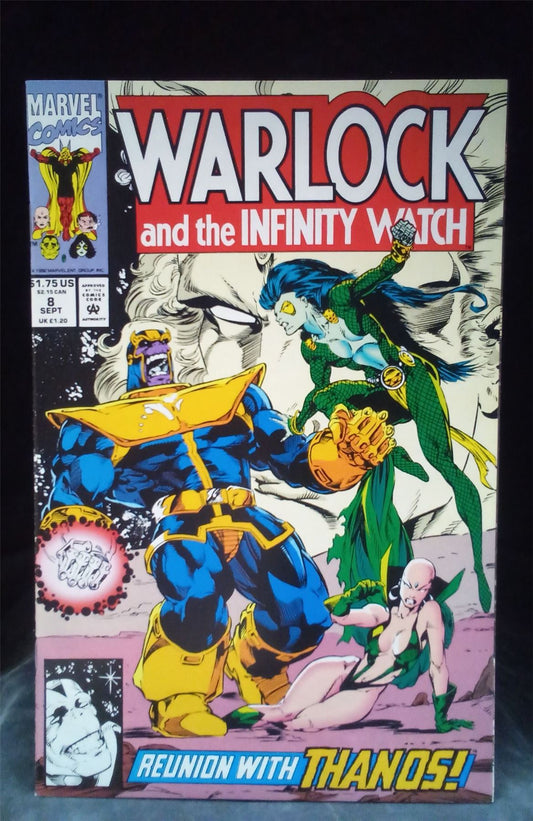 Warlock and the Infinity Watch #8 1992 Marvel Comics Comic Book