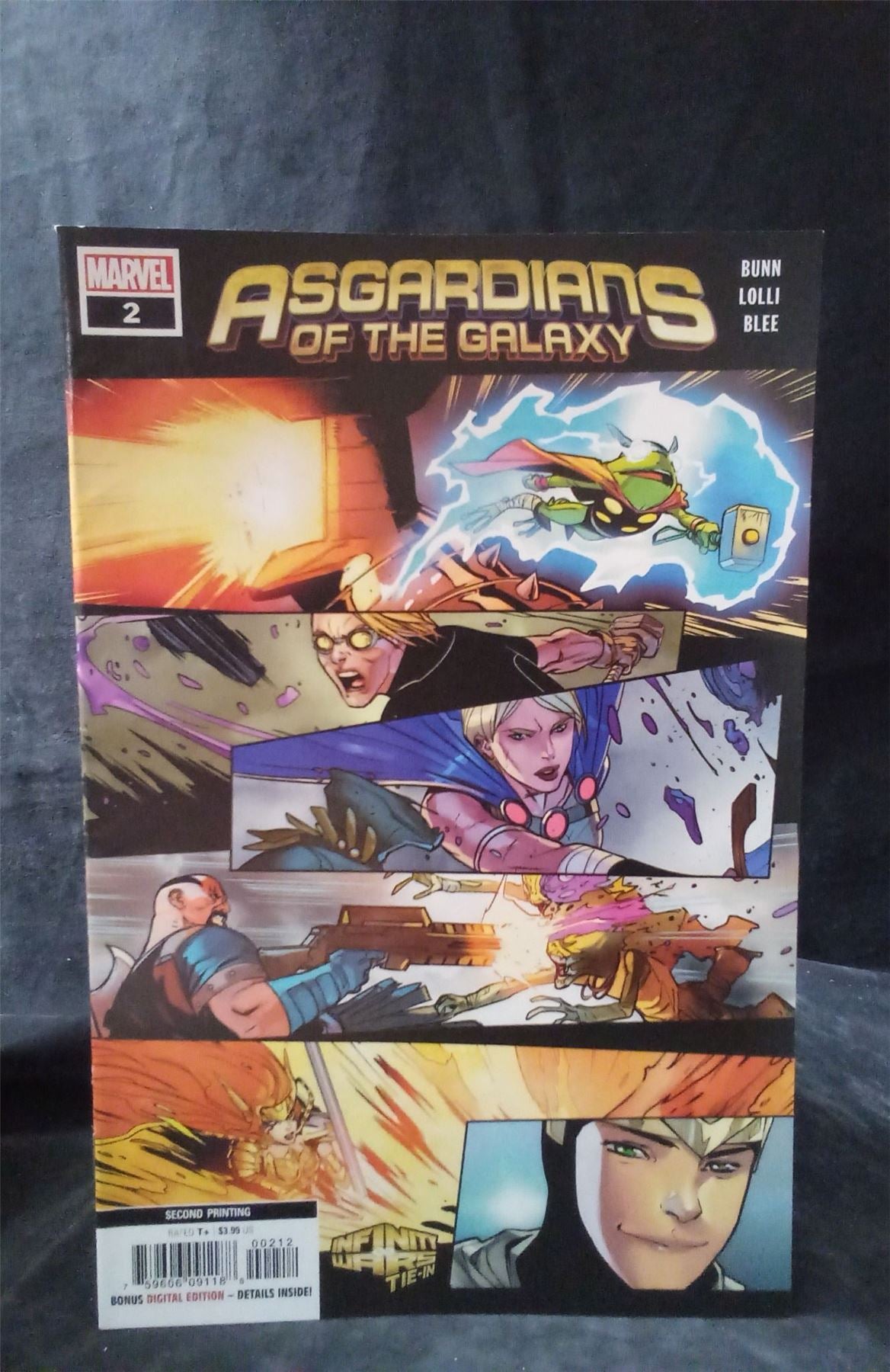 Asgardians of the Galaxy #2 Second Print Cover 2018 Marvel Comics Comic Book