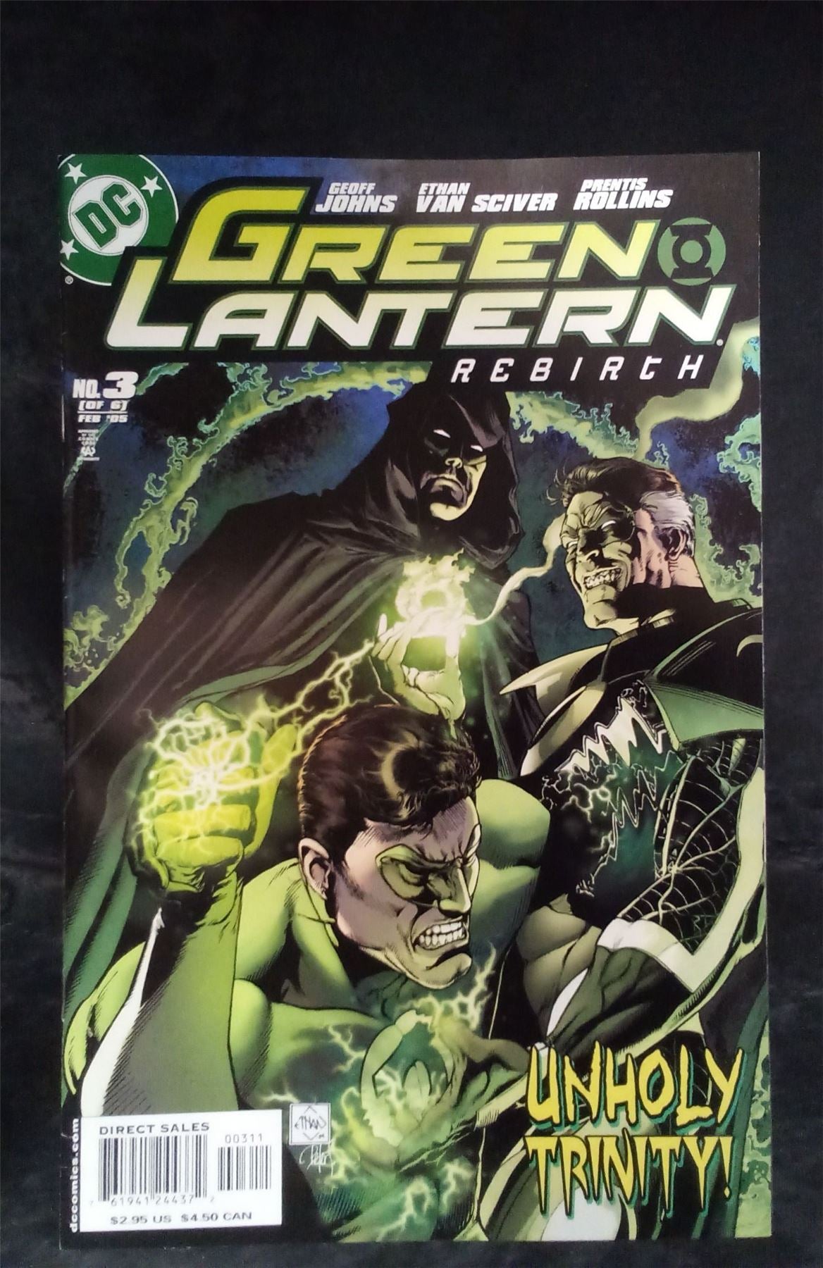 Green Lantern: Rebirth #3 Direct Edition 2005 DC Comics Comic Book