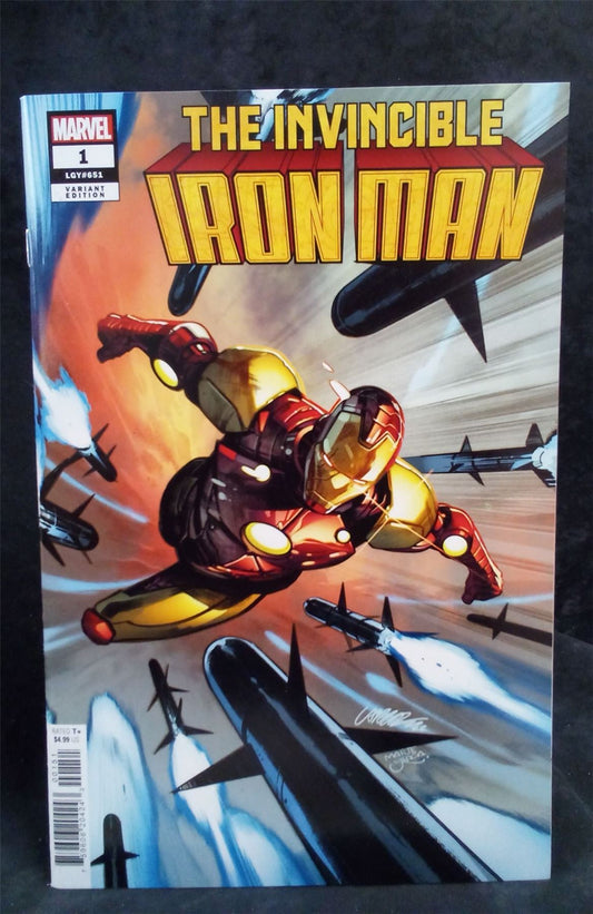 The Invincible Iron Man #1 Larraz Cover 2023 Marvel Comics Comic Book