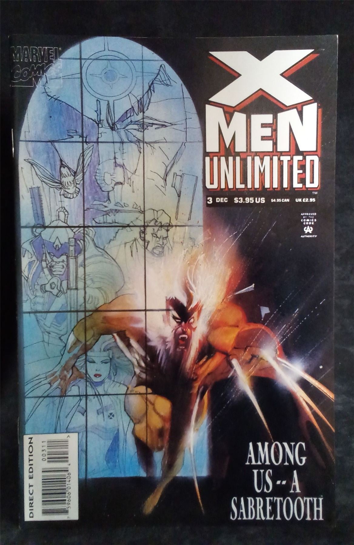 X-Men Unlimited #3 1993 Marvel Comics Comic Book